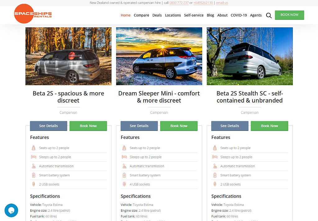 10 Best Campervan & Motorhome/RV Rentals New Zealand